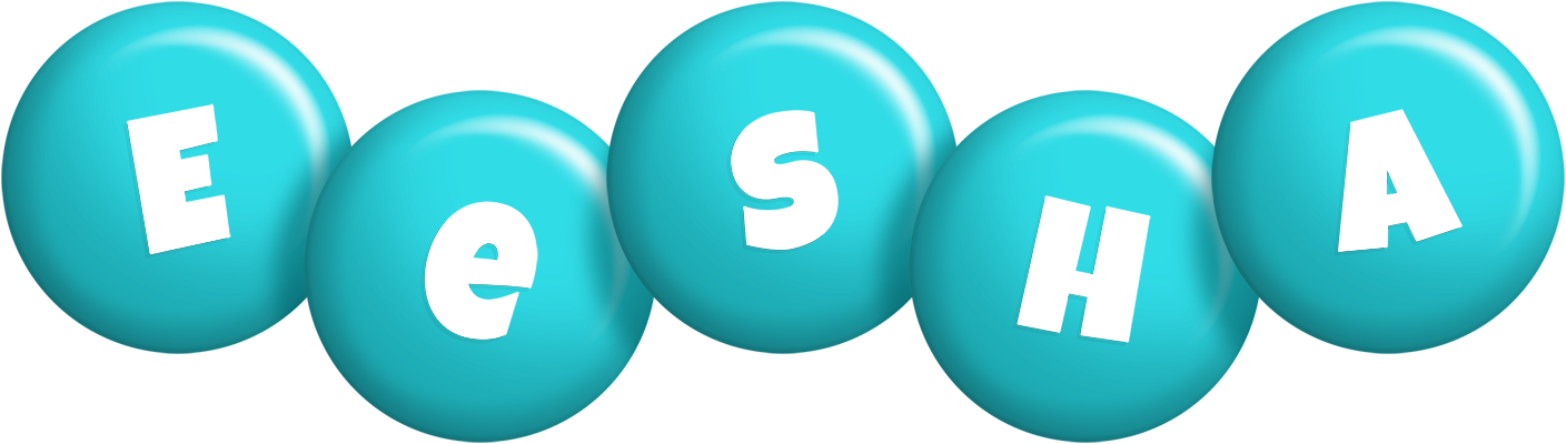 Eesha candy-azur logo