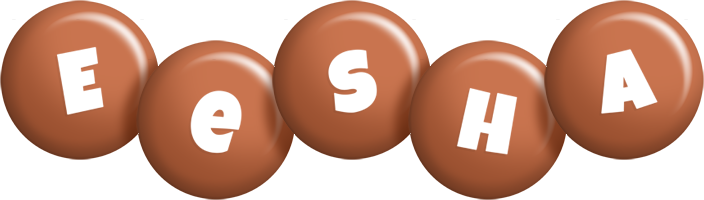 Eesha candy-brown logo