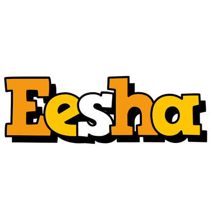 Eesha cartoon logo