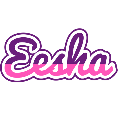 Eesha cheerful logo