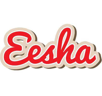 Eesha chocolate logo