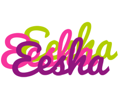 Eesha flowers logo