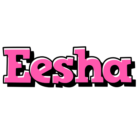 Eesha girlish logo