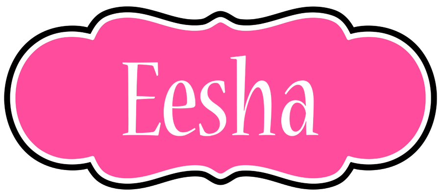 Eesha invitation logo