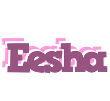 Eesha relaxing logo