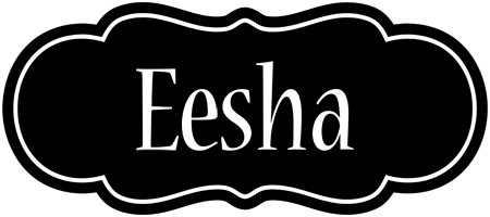 Eesha welcome logo