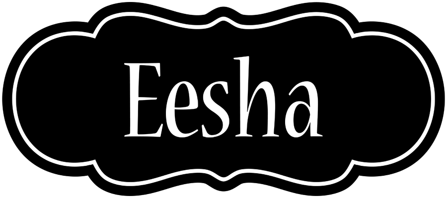 Eesha welcome logo