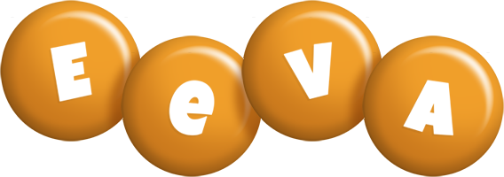 Eeva candy-orange logo