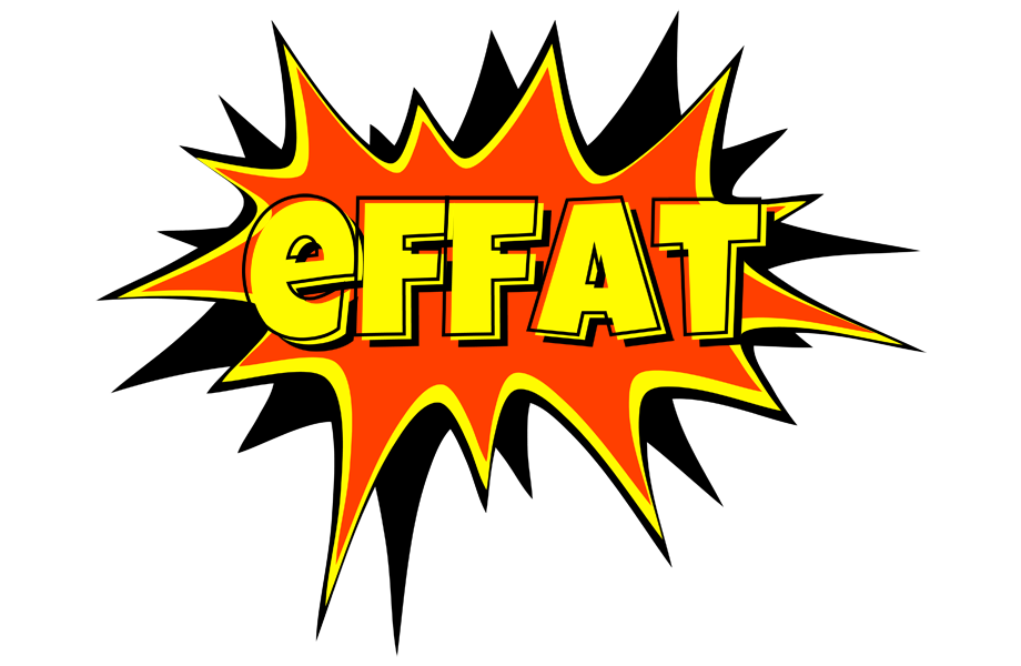 Effat bazinga logo