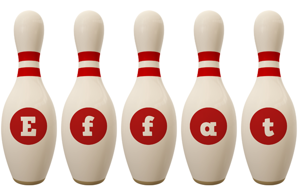 Effat bowling-pin logo