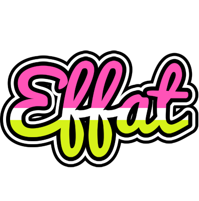 Effat candies logo