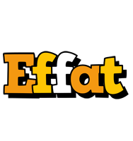 Effat cartoon logo