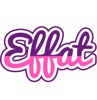 Effat cheerful logo