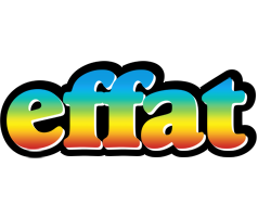 Effat color logo