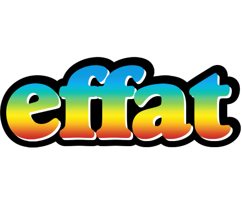 Effat color logo