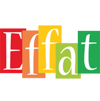 Effat colors logo