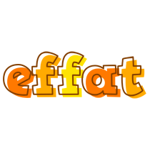 Effat desert logo