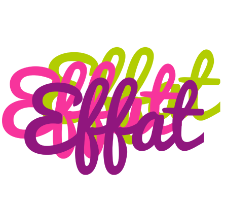 Effat flowers logo
