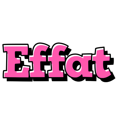 Effat girlish logo