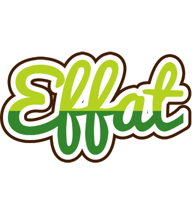 Effat golfing logo