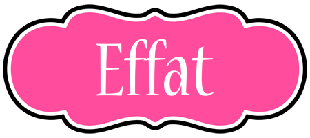 Effat invitation logo