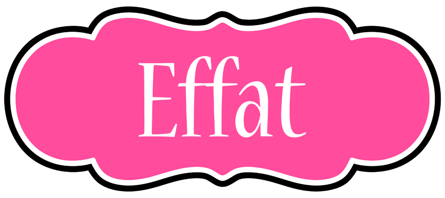 Effat invitation logo