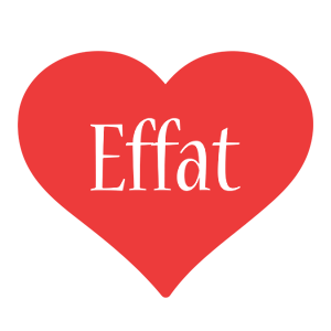 Effat love logo