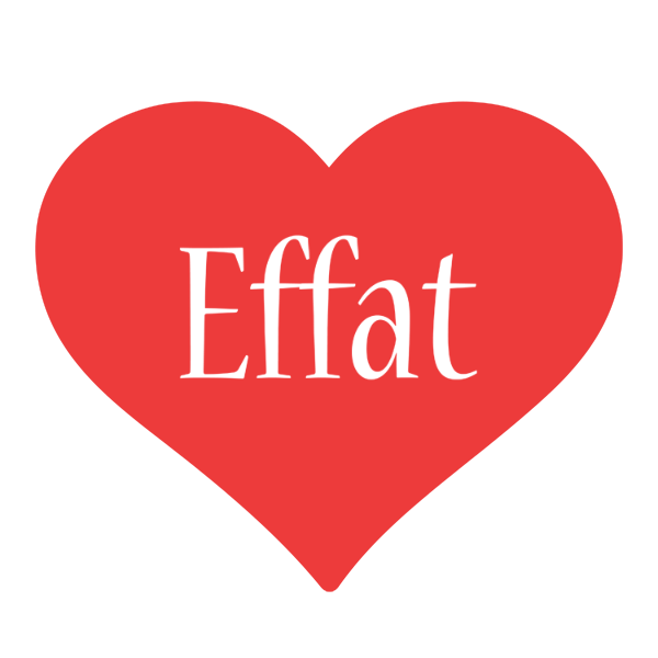 Effat love logo
