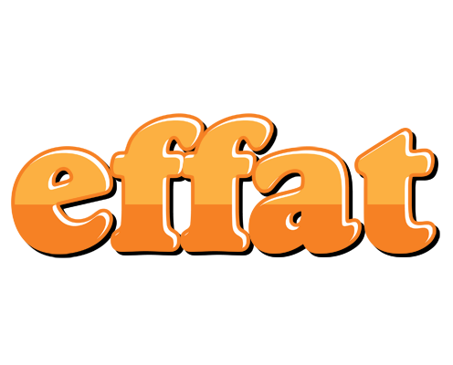 Effat orange logo