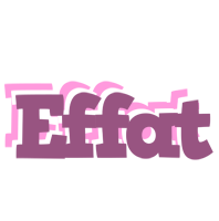 Effat relaxing logo