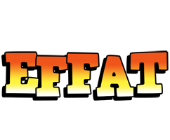 Effat sunset logo