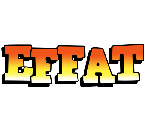 Effat sunset logo
