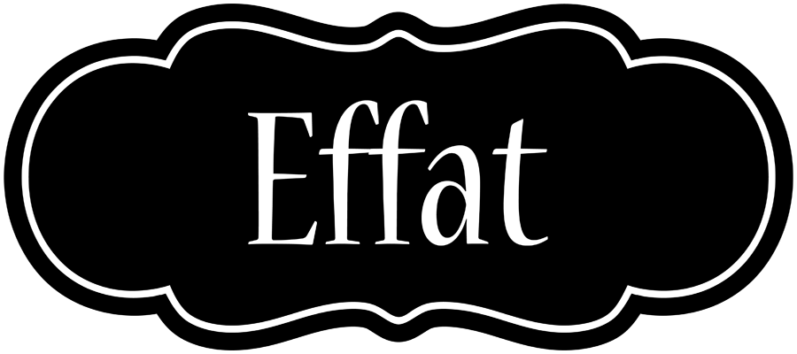 Effat welcome logo