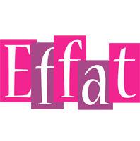 Effat whine logo