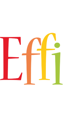 Effi birthday logo