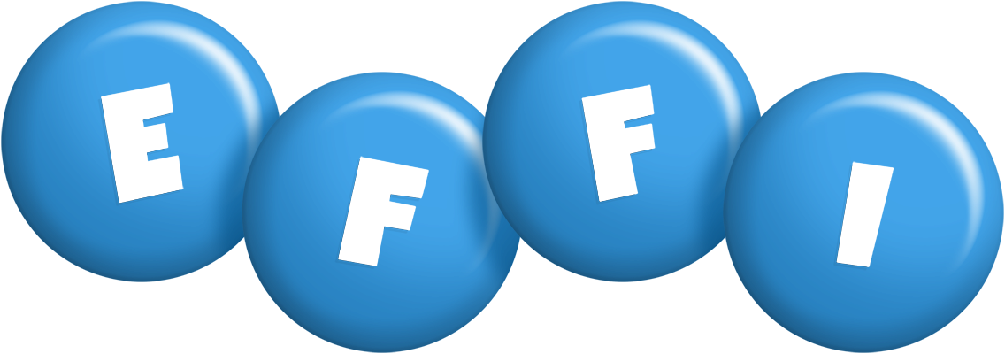 Effi candy-blue logo