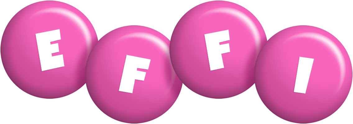 Effi candy-pink logo