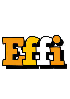 Effi cartoon logo
