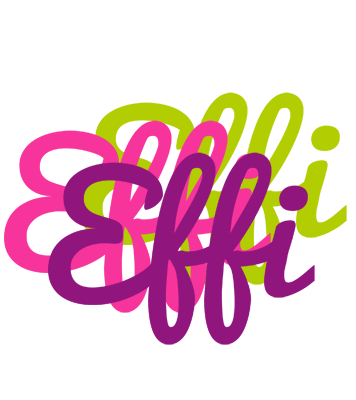 Effi flowers logo