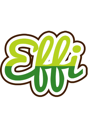 Effi golfing logo
