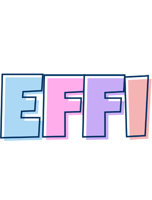 Effi pastel logo