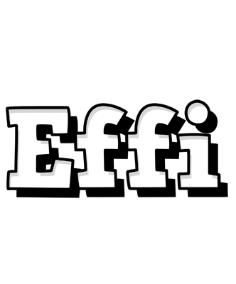 Effi snowing logo