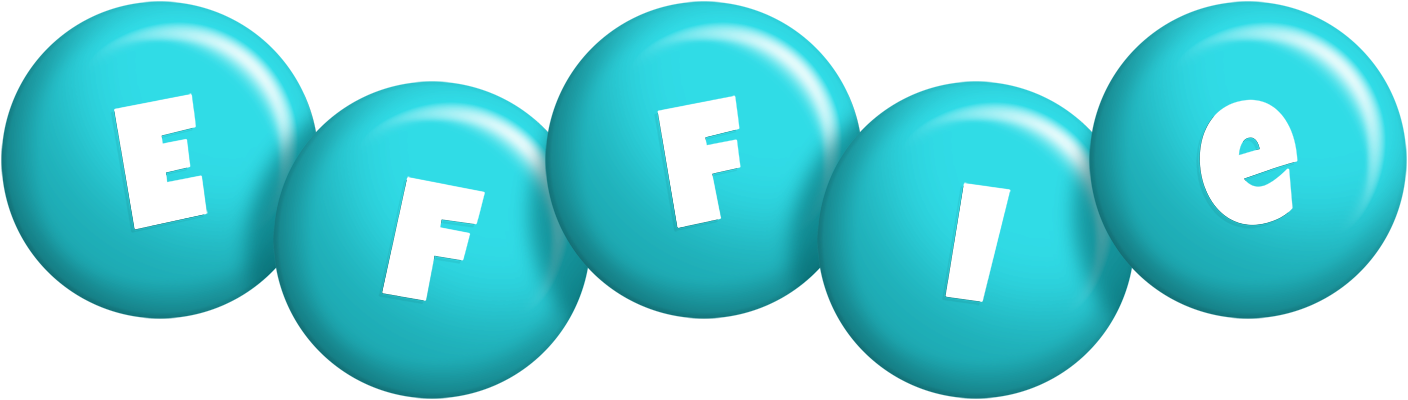 Effie candy-azur logo