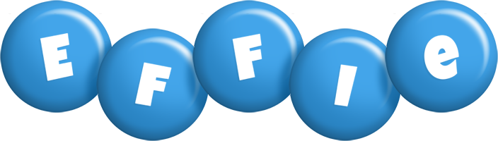 Effie candy-blue logo