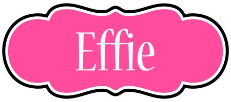 Effie invitation logo