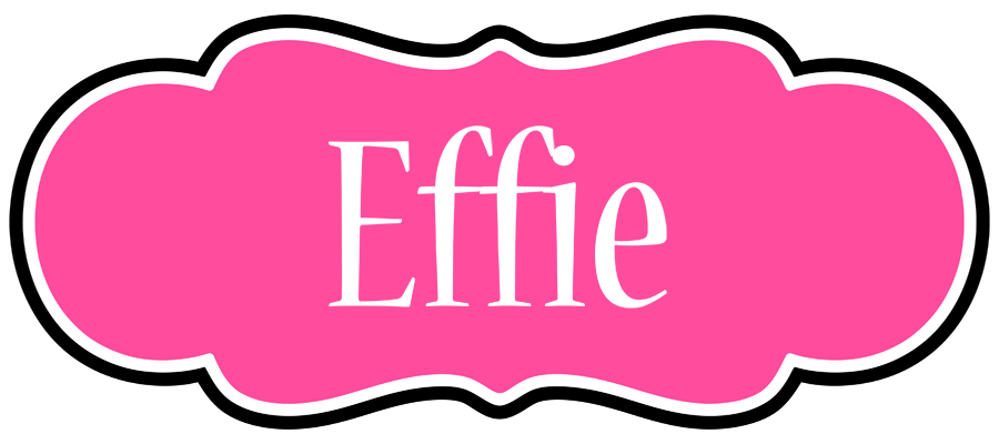 Effie invitation logo
