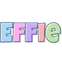 Effie pastel logo