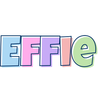 Effie pastel logo