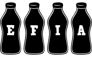 Efia bottle logo