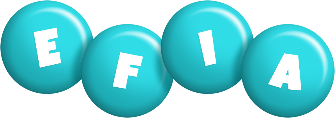 Efia candy-azur logo